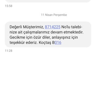 Koçtaş Sıfır Ürün Yerine Eski Ürün Gönderimi