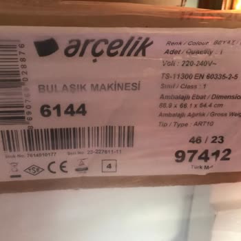 Arçelik Paketli Duran Makinenin Garantisinin Başlaması Faciası