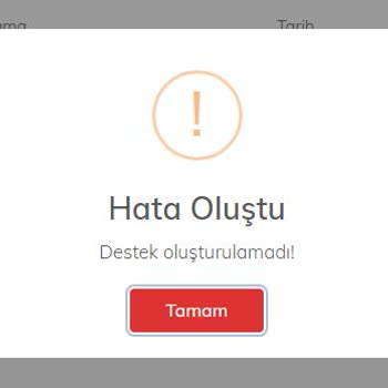 Gıbırnet Destek Kaydı Bırakamıyorum Adamlar Tatilde