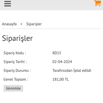 Eren Kitap Para İadesi Yapmıyor!