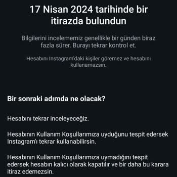 Instagram Hesabım Sebepsiz Askıya Alındı!