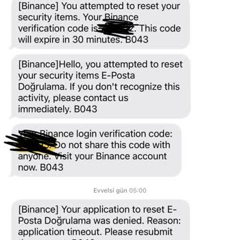 Binance E Posta Değişikliği