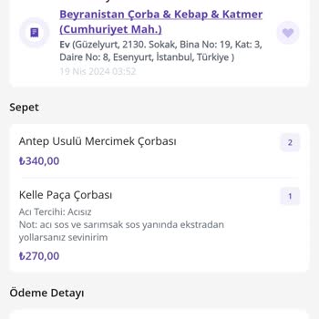 Getir Getirmez Oldu Ürünü