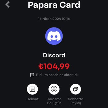 Discord.com Ay İçinde Fazladan Para Çekmek