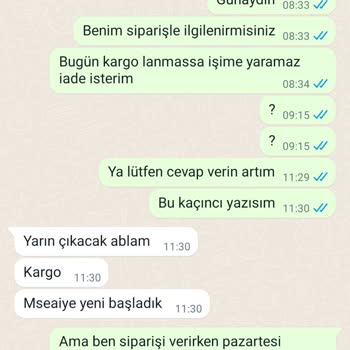 Adel Süs Dünyası Siparişimi Göndermediler Bir De Üste Çıktılar