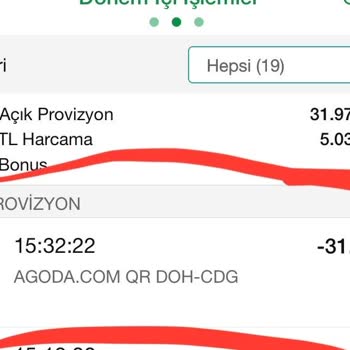 Agoda.com Kartımdan Para Çekti
