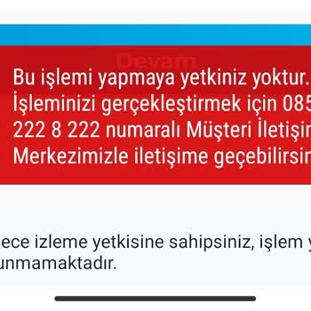 Burgan Bank Sadece İzleme Yetkisine Sahipsiniz Saçmalığı