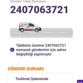 Eskişehir Hepsijet Dağıtım Merkezine Ulaşamıyorum ‼️ ‼️