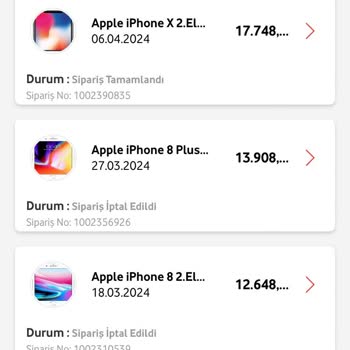 Vodafone Telefon Yenilenmiş Telefon