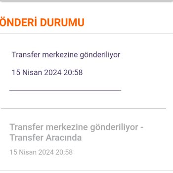 hepsiJET Paket 4 Gündür Transfer Merkezine Ulaşamıyor