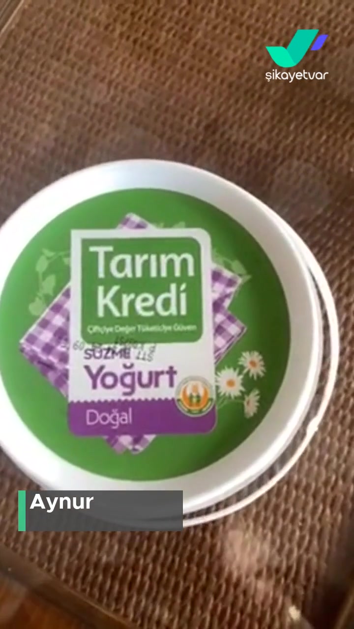 Tarım Kredi Kooperatif Market Bozuk Yoğurt videonun kapak resmi