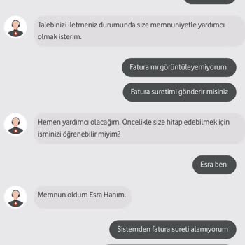 Vodafone Net Vodafone Fatura Sorunu Çözümsüzlüğü Ve Taahhüt Süresi Uzatma Çabası