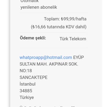 Whatpro Pro Üyelik Mağduriyeti