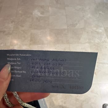 Altınbaş Mücevherat Altınbaşdan Aldığım Bilekliğim 15 Gün İşinde 2 Defa Koptu