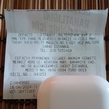 DeFacto Mağaza İade İşleminde Yaşanan Sorunlar Ve İlgisizlik