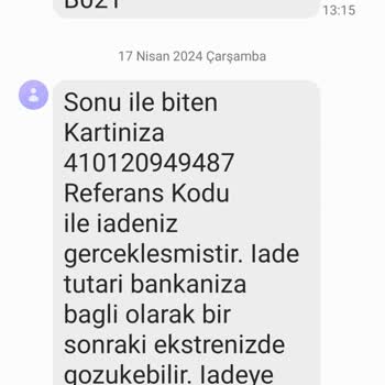 Gardrops Ürün İptal Paramı Göndermedi