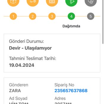 Zara Ve Bir Günde Kargo Diye Kötü Bir Yer