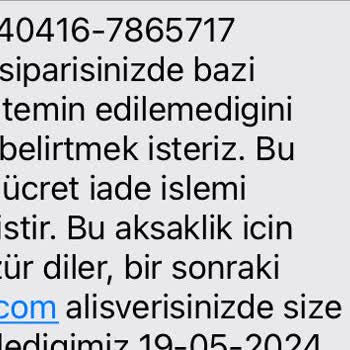 Beymen Keyfi Sipariş İptali