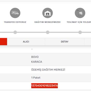 Karaca Züccaciye Karacanın Ürünü Süresinde Kargoya Vermemesi