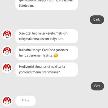 Vodafone Çark Erişim Engeli