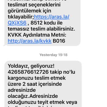 Aras Kargo Kargomu Eve Teslim Etmiyor