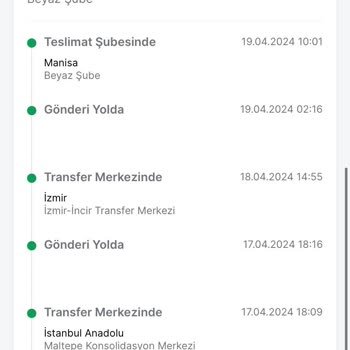 Ty Express Siparişin Teslim Edilmemesi