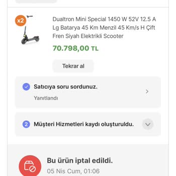 Hepsiburada Alışveriş Kredisi Ve İptal Edilen Ürüne Borçlu Olmak
