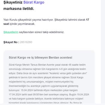 Şikayetvar Şikayetimi Yayınlamıyor