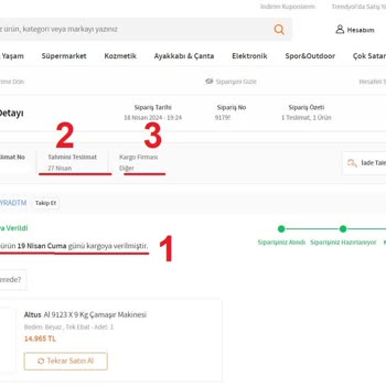 Trendyol Kurumsallığı! Tüketiciyi Yanıltma Ustalığı!