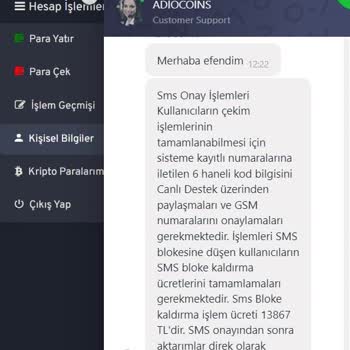 Adiocoins Kripto Haksızlığı