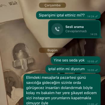 Charme Butik Aldığım Tişörtleri Göndermedi