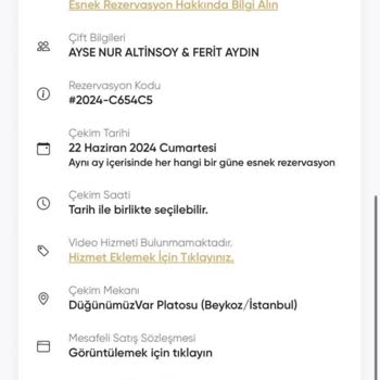 DüğünümüzVar Sözleşme Kuralları Gereği İademi 14 Günde Yapmadılar