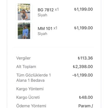 LinLove Butik Parasını Vermiş Olduğum Ürünü Göndermiyorlar