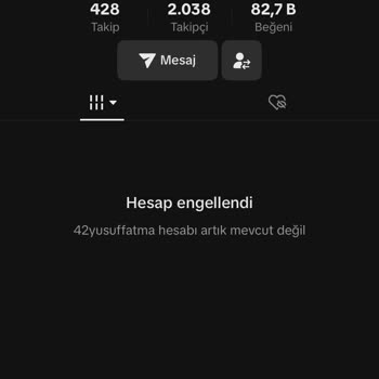 TikTok Hesabım Engellendi Geri Aktiv