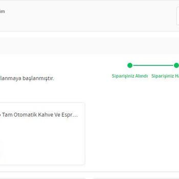 Trendyol Philps Ep 5443 Coffee Machine Order Not Delivered