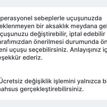 AJet (Anadolu Jet) Aktarmalı Uçuş İptali Ve Müşteri Hizmetleri Sorunu