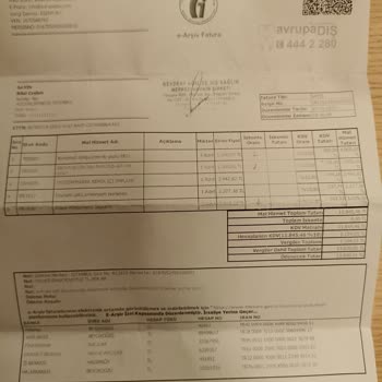 Avrupa Diş Polikliniği Sefaköy Avrupa Diş, Yaklaşım İşleyiş Ve Birbirini Tutmayan İki Fatura