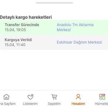 hepsiJET Anadolu TM Aktarma Merkezi