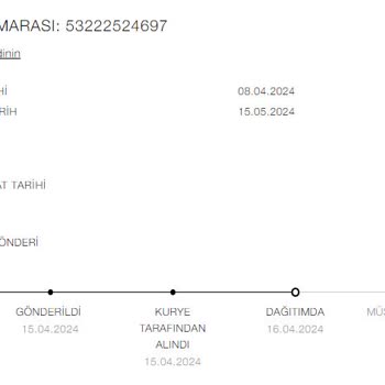 Zara Ürün Teslimatı Yapılamaması