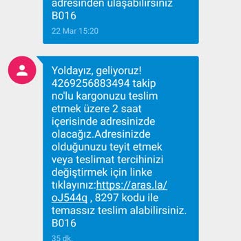 Aras Kargo Paketimi Adresimde Olduğum Halde Teslim Etmiyor.