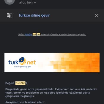 TurkNet İnternetim Sürekli Kesik Ama Ödeme Alınıyor!