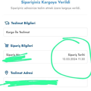 Şok Market 30 Gün Geçti Kargom Gelmiyor
