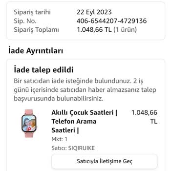 Amazon Akıllı Saat Şikayet