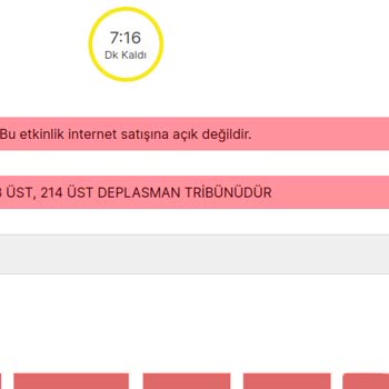 Biletinial.com Voleybol Maçına Bilet Almama Sorunu