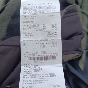 5M Migros İade Sorunu