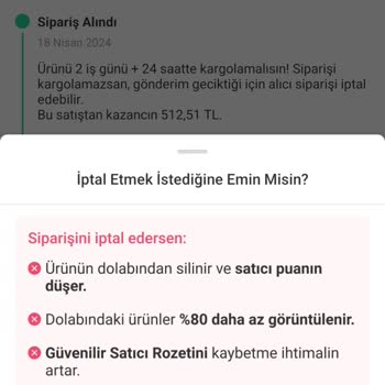 Dolap Uygulaması Çözüm Eksikliği Nedeniyle Satıcıyı Mağdur Etme