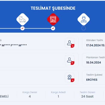 Aras Kargo Erciyes Şube Teslimat Sorunu