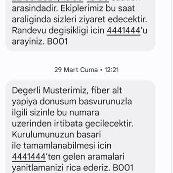 Türk Telekom Fiber Altyapı Bağlanamaması Sorunu