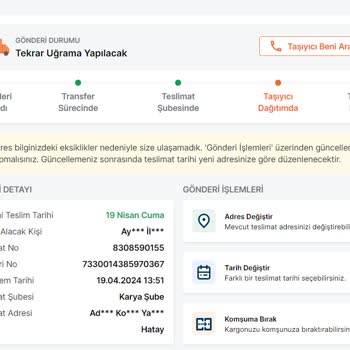 Trendyol Kargo Teslim Sorunu Hk