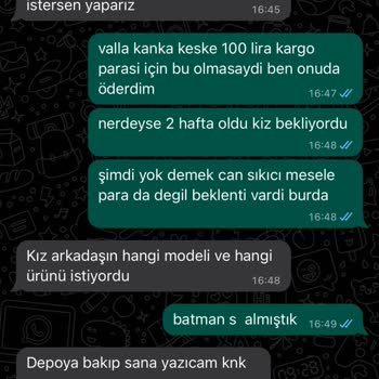 Shopier Eksik Ürün 2 Hafta Gelecek Diye Oyaladılar